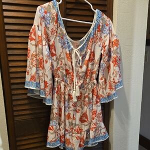 Flying Tomato Multicolor Floral Top